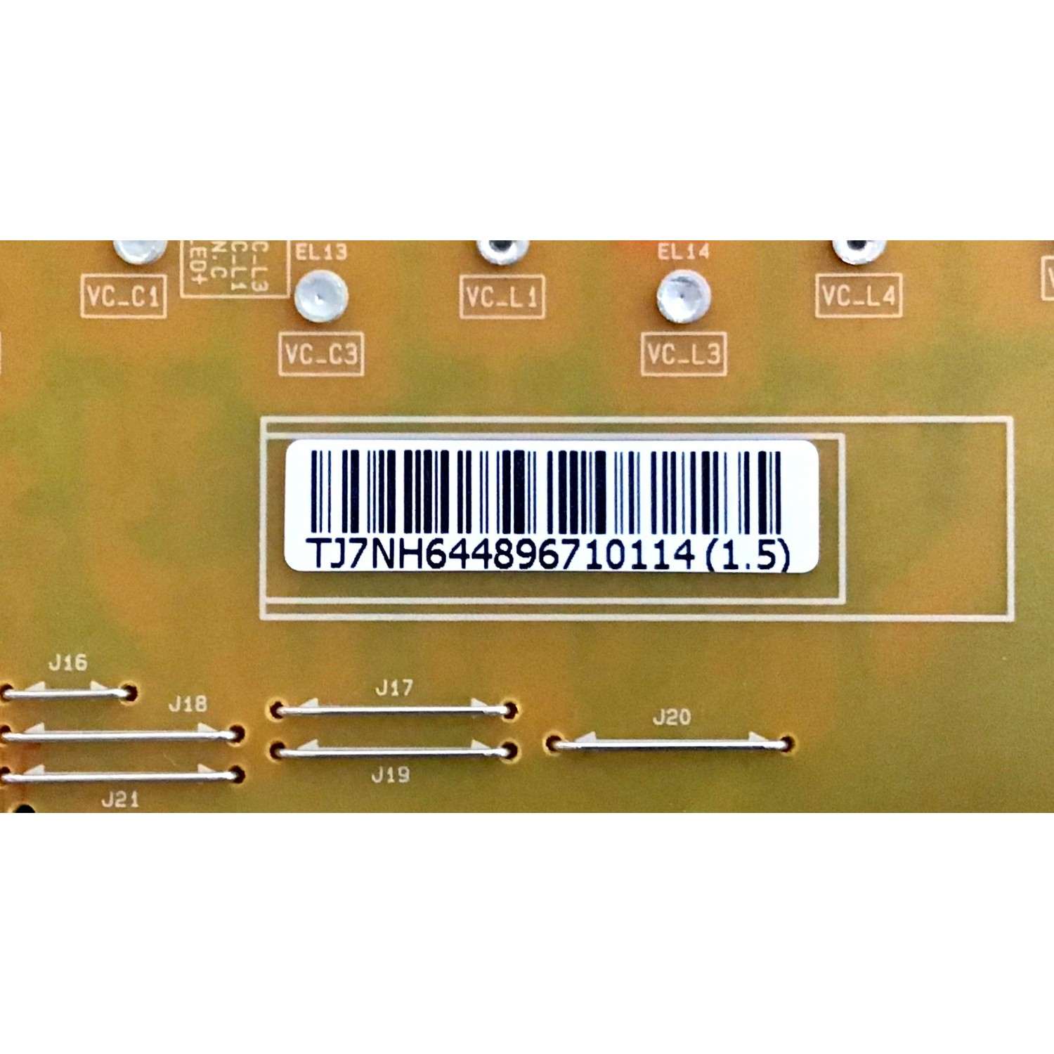 KIT DE TARJETAS TV LG / MAIN EBT65246402 EAX67872805(1.1) / T-CON RUNTK0334FVZD 1P-0171X00-40SB / FUENTE EAY64489671 EAX67242601 / PANEL HC700EQN-VHSR3-211X / MODELOS 70UK6570PUB.BUSMLJR / 70UK6570AUB.AUSMLJR - Imagen 3
